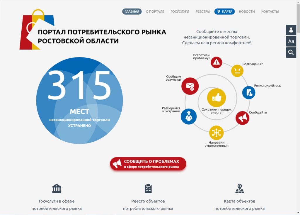 Портал потребительского рынка Ростовской области